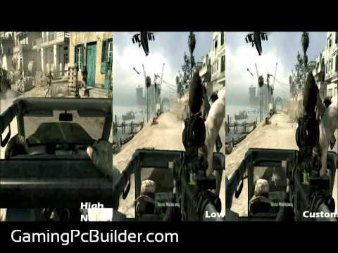 Call of Duty Modern Warfare 3 Side-by-Side Comparison