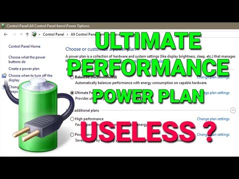 How to ENABLE ULTIMATE PERFORMANCE Power Plan + Benchmark
