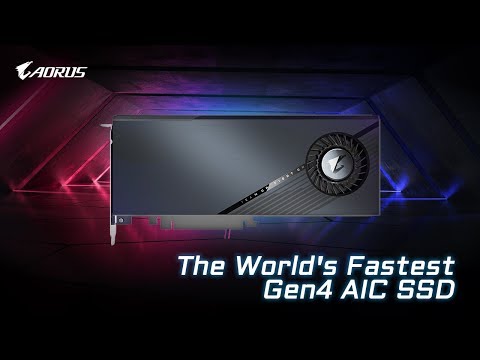 The World&#039;s Fastest Gen4 AIC SSD｜AORUS Gen4 Solutions