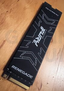 Fury Renegade SSD closeup