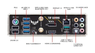 B550M-PLUS (Wi-Fi) I/O