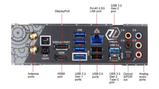 ASRock B550 TAICHI I/O