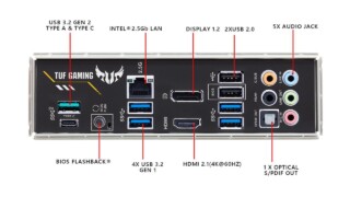 ASUS B550-Plus I/O