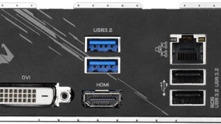 Gigabyte B550M Aorus Elite I/O