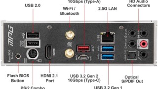 MSI B550I Gaming Edge I/O