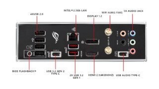 ASUS B550-E I/O