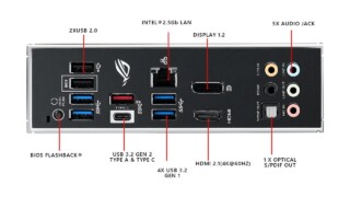 ASUS B550-F I/O