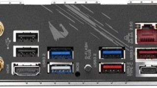 Gigabyte B550 Aorus Pro AC I/O