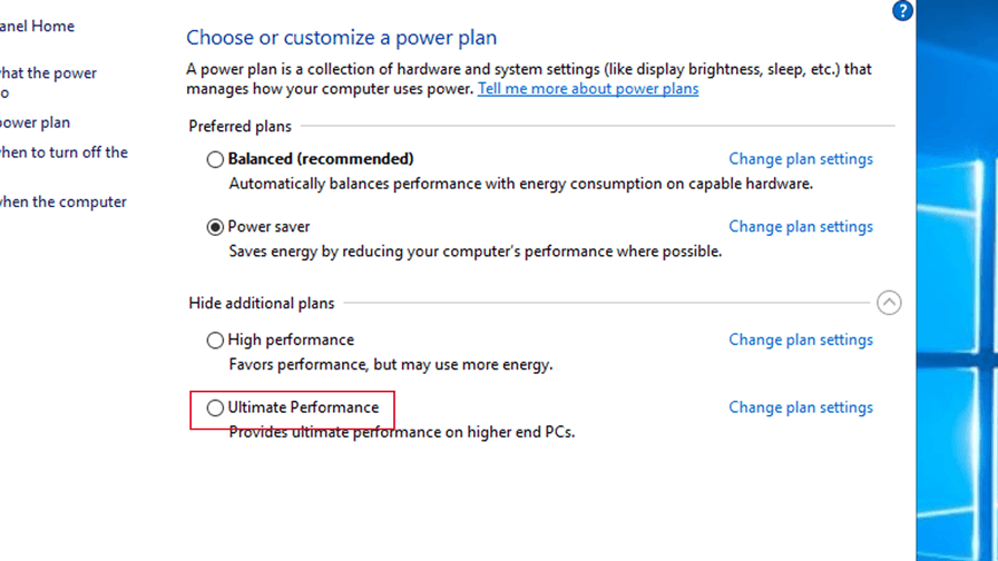 Ultimate Performance Mode